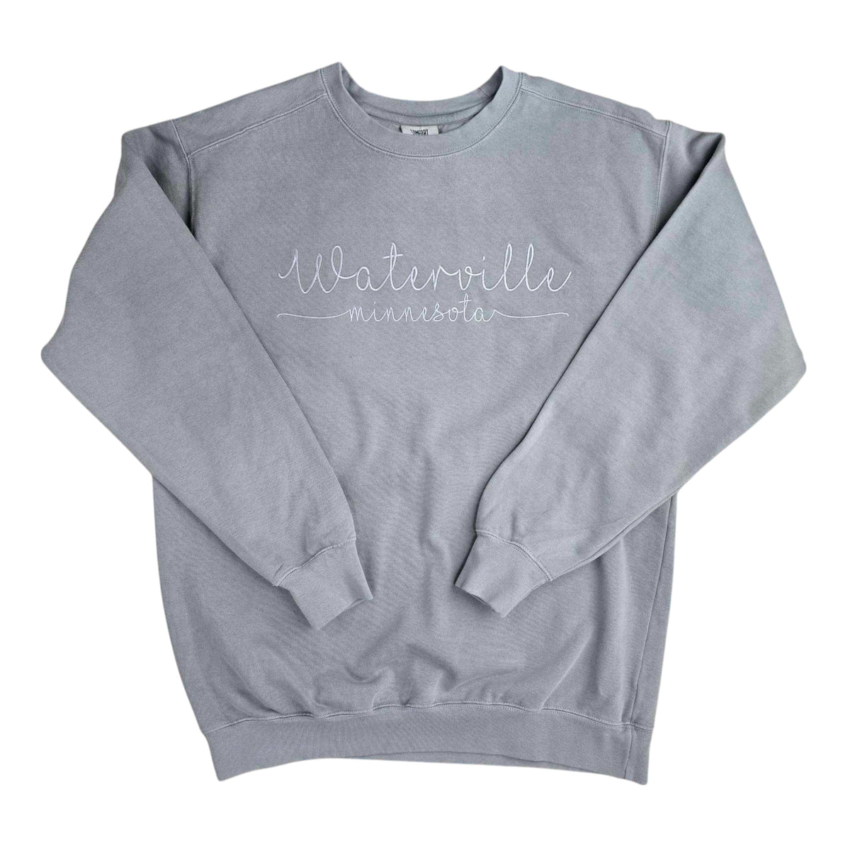 Embroidered Waterville Crewneck Sweatshirt