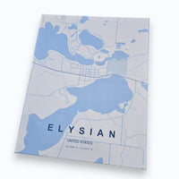 Custom Town Map Canvas