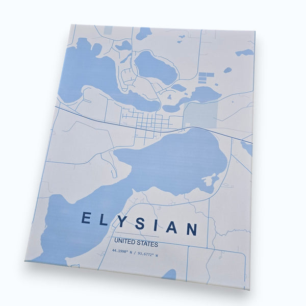 Custom Town Map Canvas