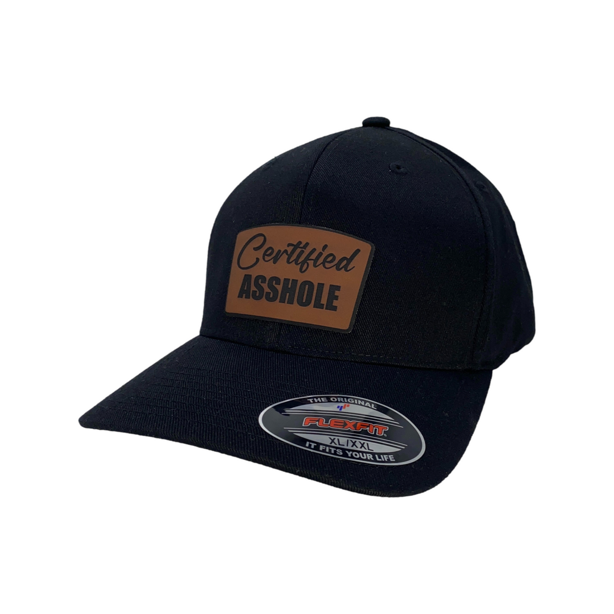 Certified A-hole FLEXFIT Patch Hat