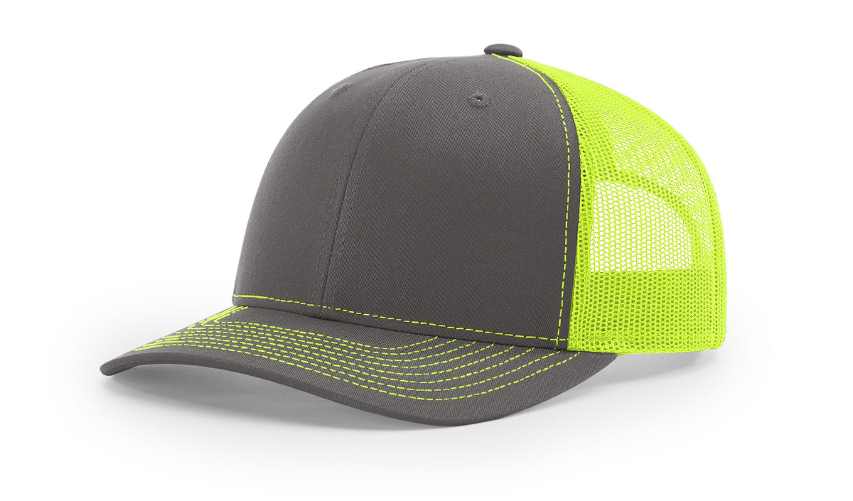 24 Pack Embroidered Neon Hats