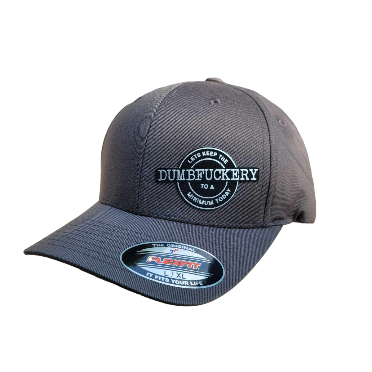 Dumbfuckery FLEXFIT Patch Hat