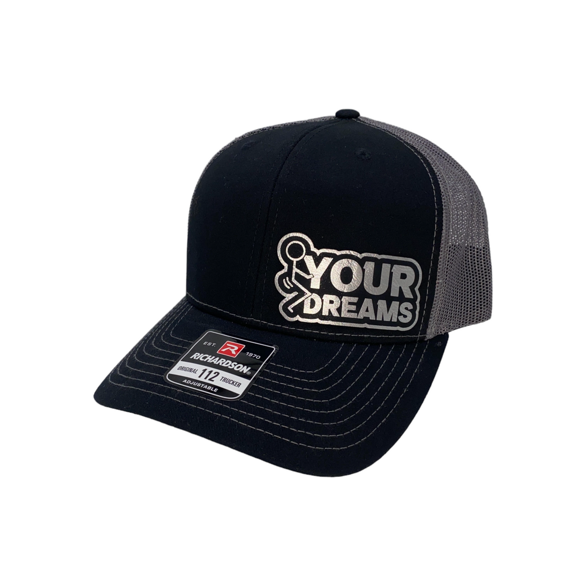 F Your Dreams Stick Figure Richardson 112 Patch Hat