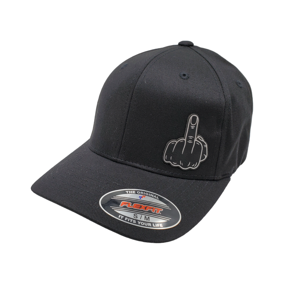 Middle Finger FLEXFIT Patch Hat