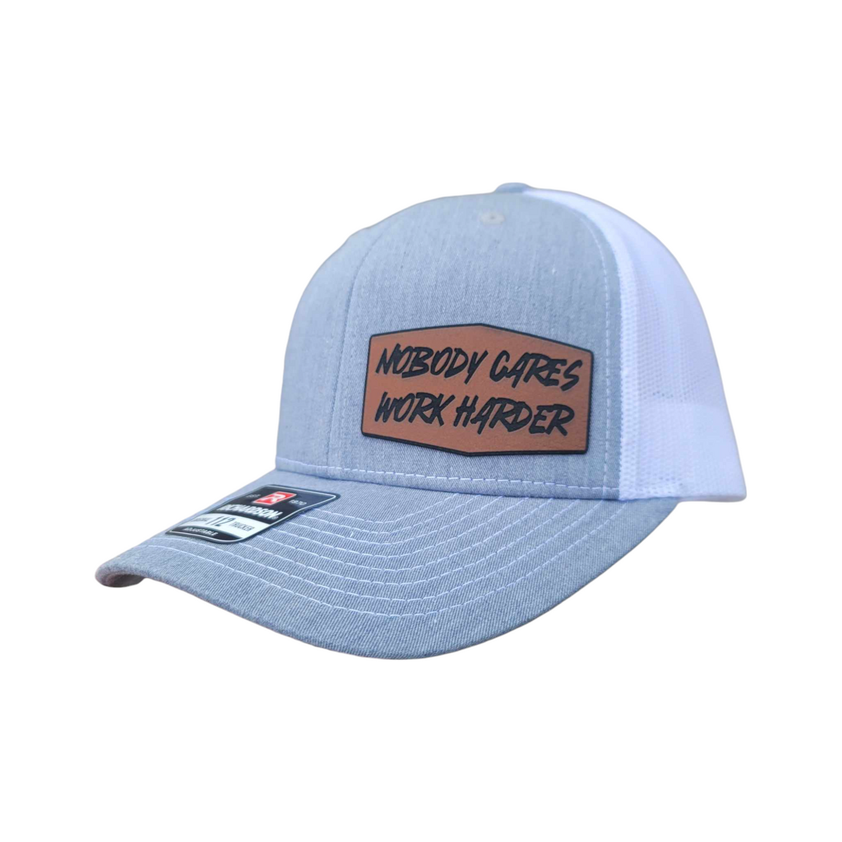 Nobody Cares Work Harder Richardson 112 Patch Hat