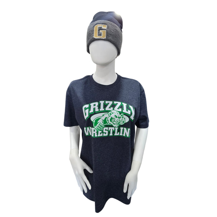Retro Grizzly Wrestling T-Shirt - Youth
