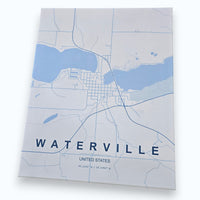 Custom Town Map Canvas