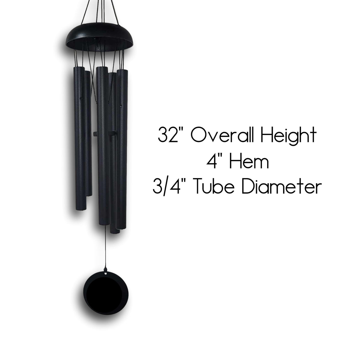 Black Wind Chime