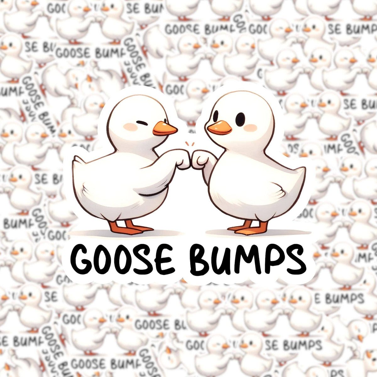 Goose Bumps Sticker