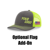 24 Pack Embroidered Neon Hats