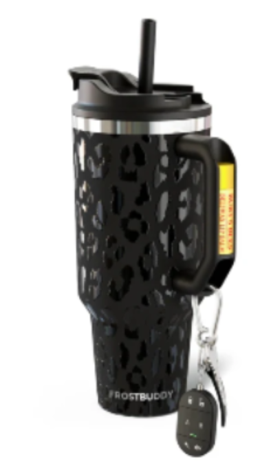 Black Leopard Frost Buddy THICC Buddy 40oz