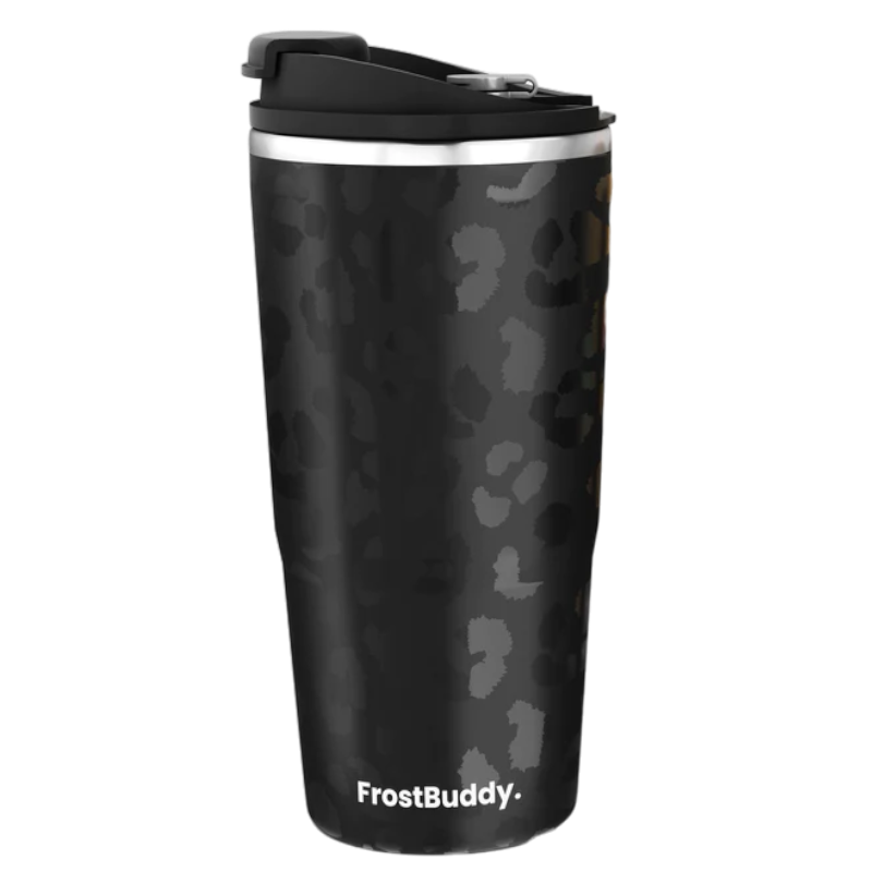 Black Leopard Frost Buddy To-Go Buddy – Brady Gifts & Promotional