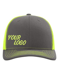 24 Pack Embroidered Neon Hats